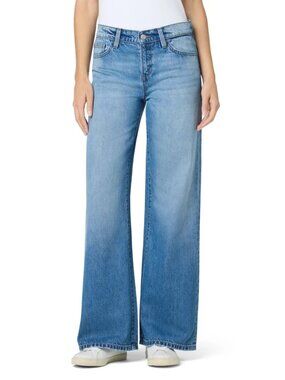 Joe's Low Rise Wide Leg Jeans In Altai Size 27